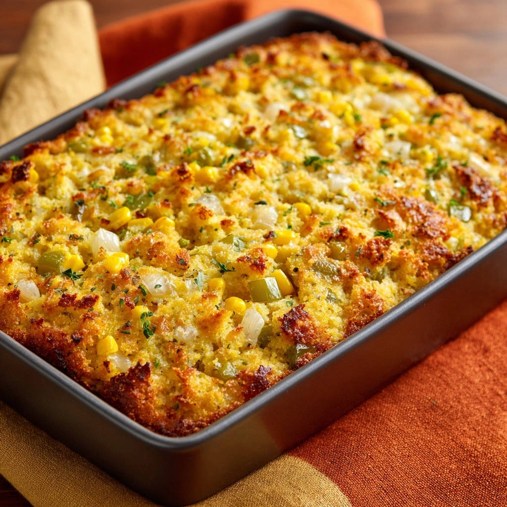 Herzhaftes Mais-Käse-Backbrot