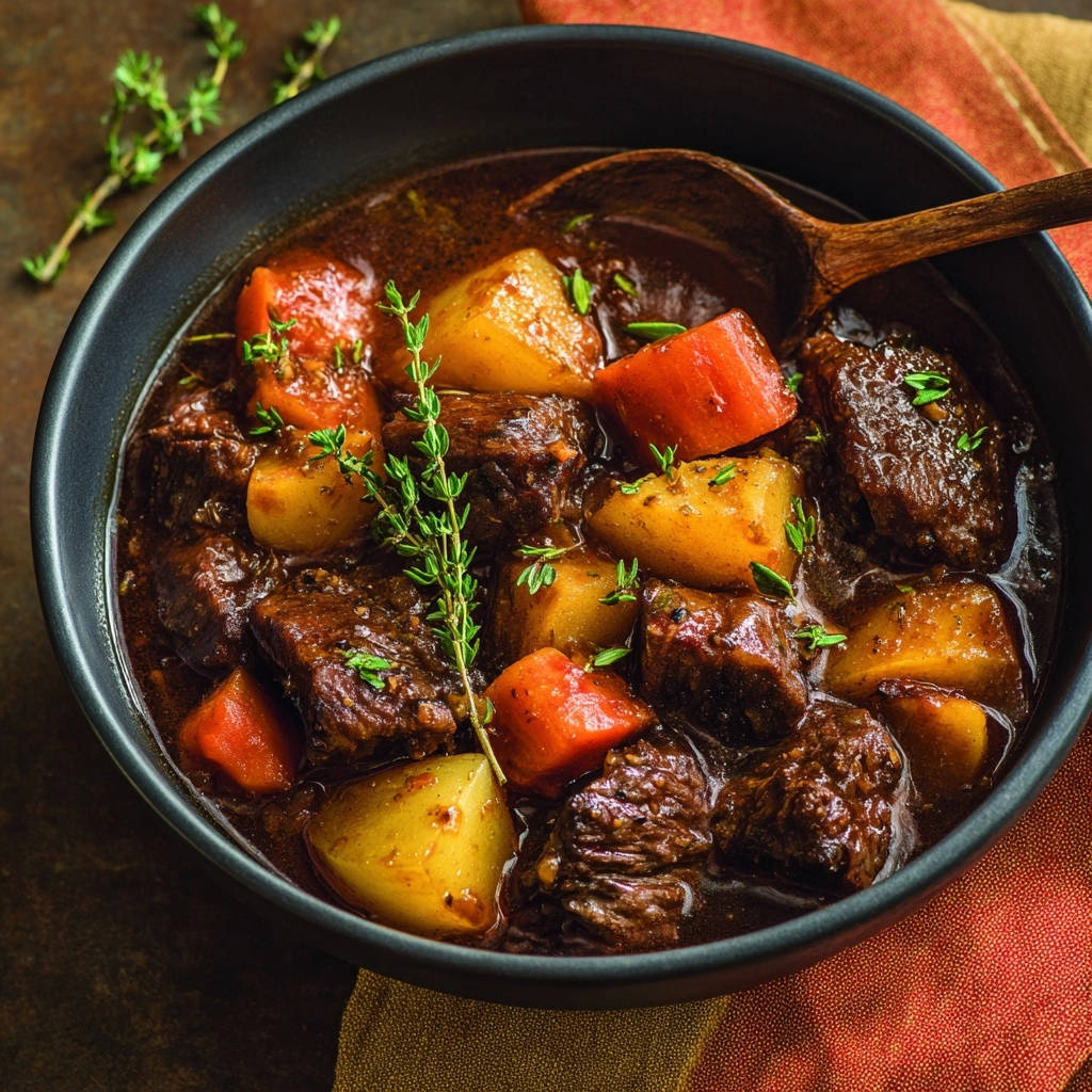 Herzhafter Rindereintopf