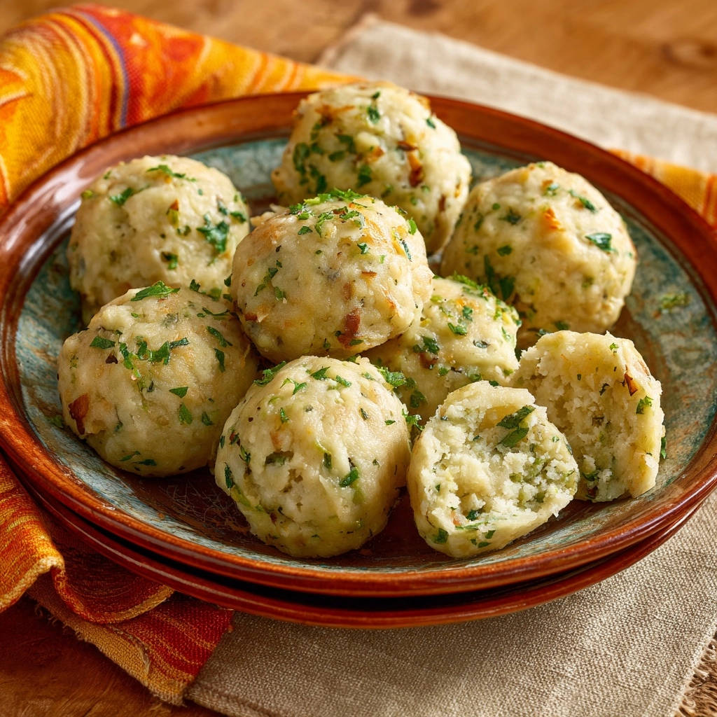 Goldbraune Geflügel-Bällchen