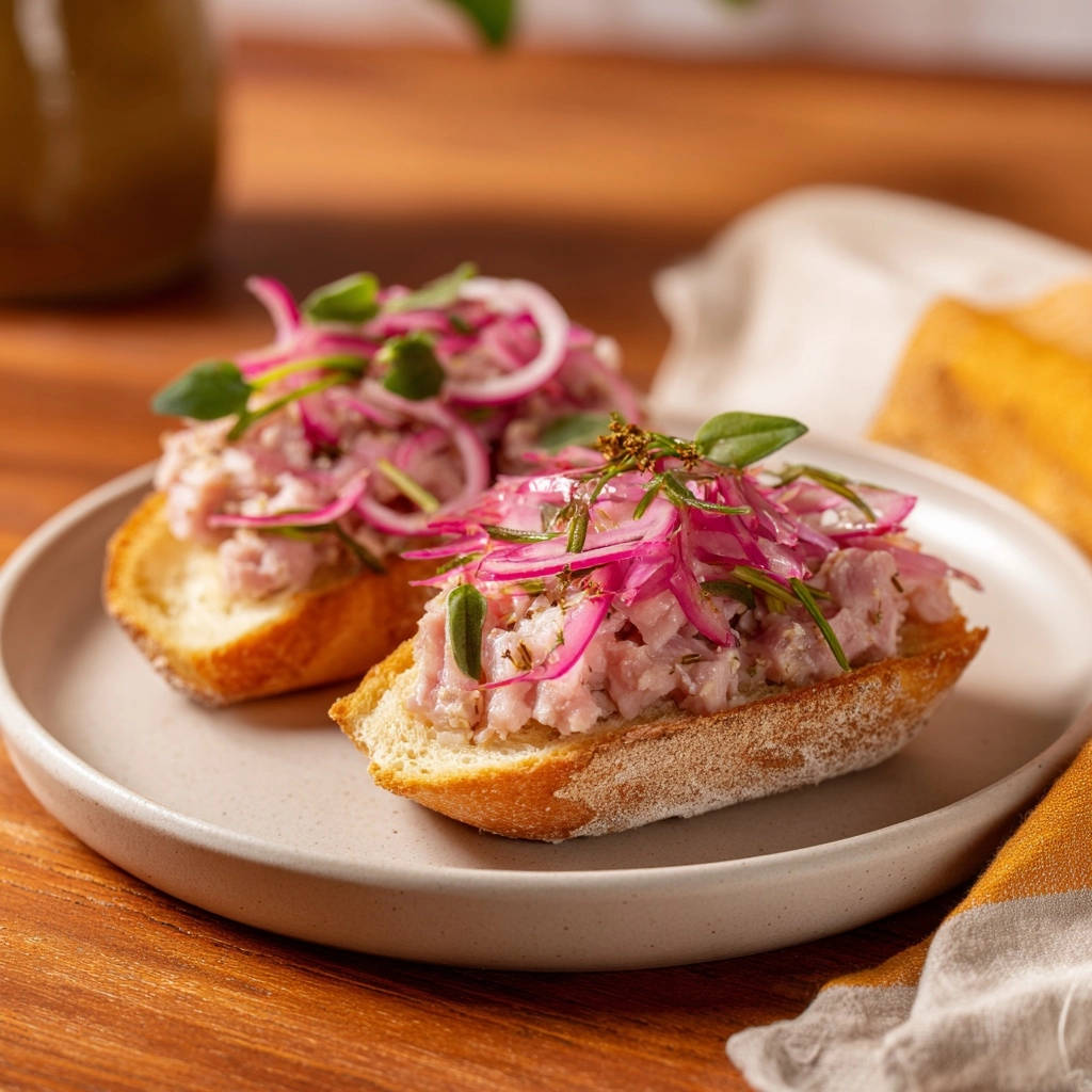 Edles Tatar-Brötchen