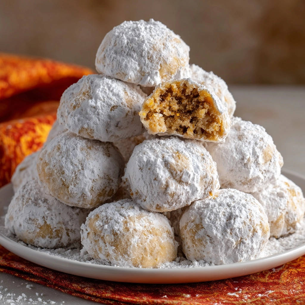 Zartschmelzende Vanille-Nuss-Kugeln