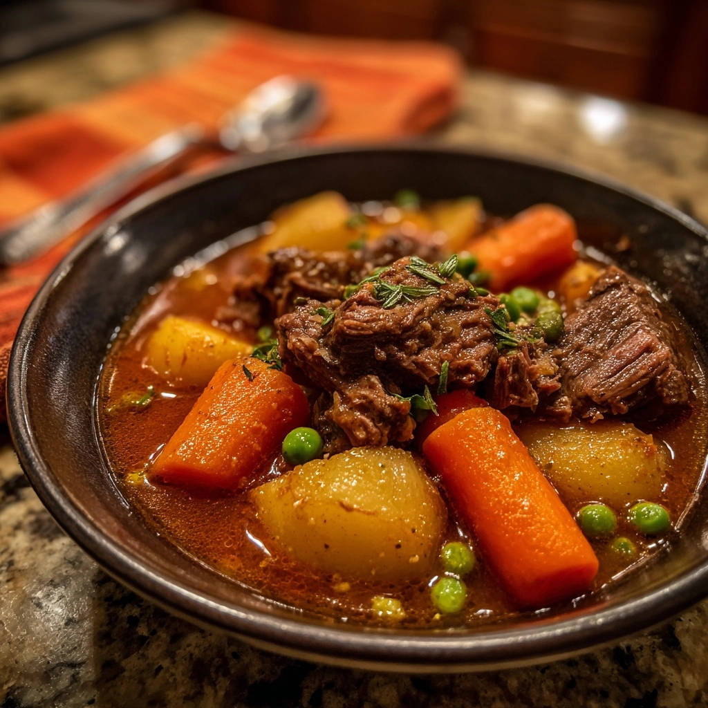 Herzhafter Rindereintopf