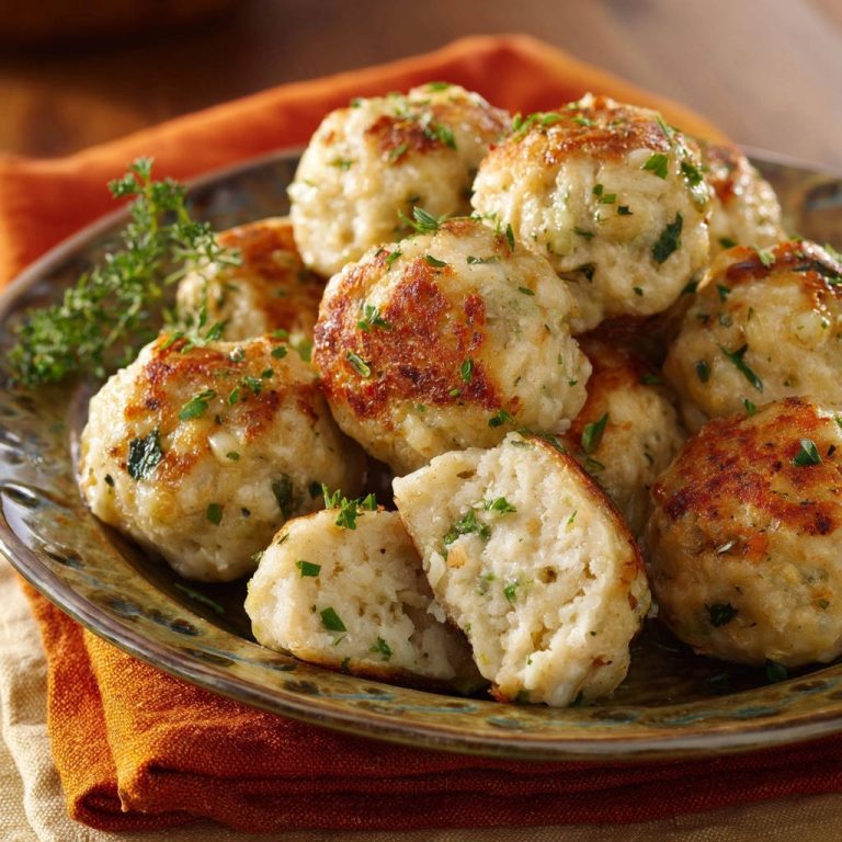 Goldbraune Geflügel-Bällchen: Das Geheimnis für unwiderstehlich locker & saftig