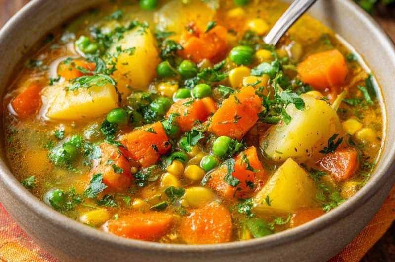 Herzhafte Gemüsesuppe