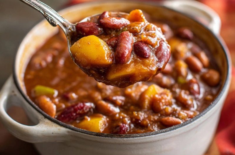 Herzhafter Bohnen-Kartoffel-Eintopf