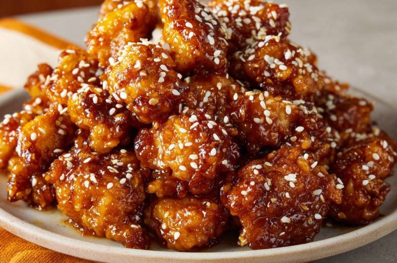 Knuspriges Sesam-Hähnchen