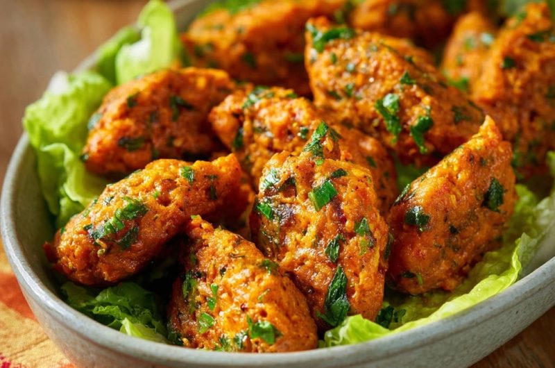 Rote Linsen-Küchlein