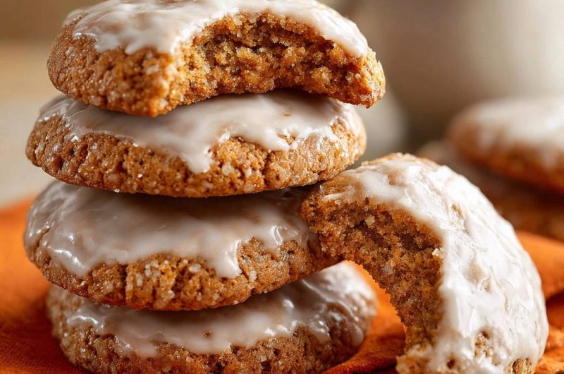 Zarte Gewürz-Kekse mit feinem Zuckerguss