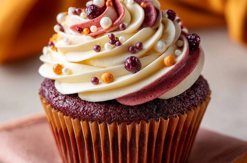 Beeren-Cupcakes