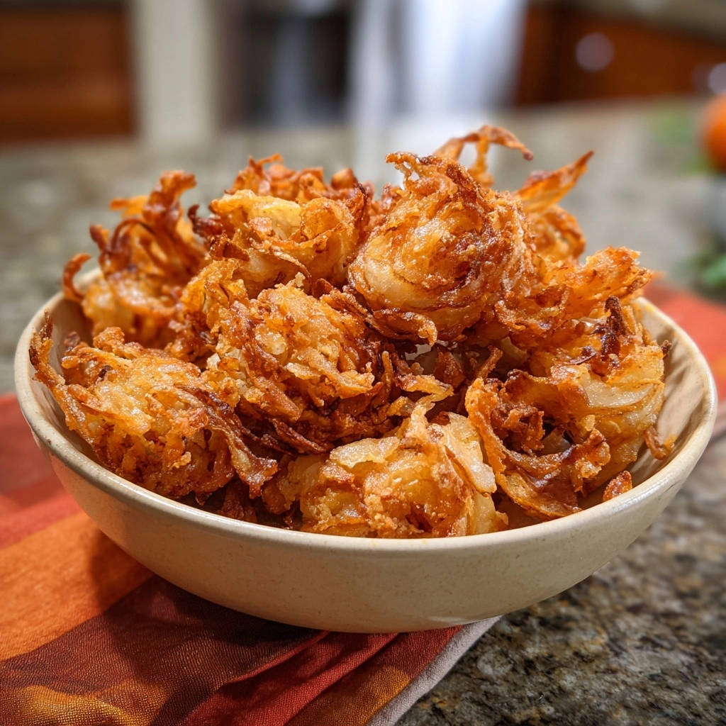 Knusprige Zwiebelringe