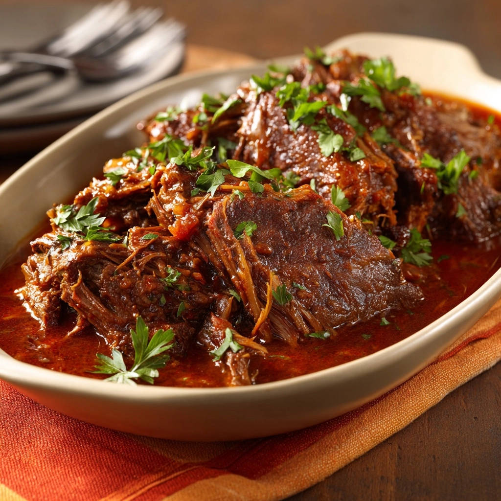 Kräftiges Rinderschmorgericht