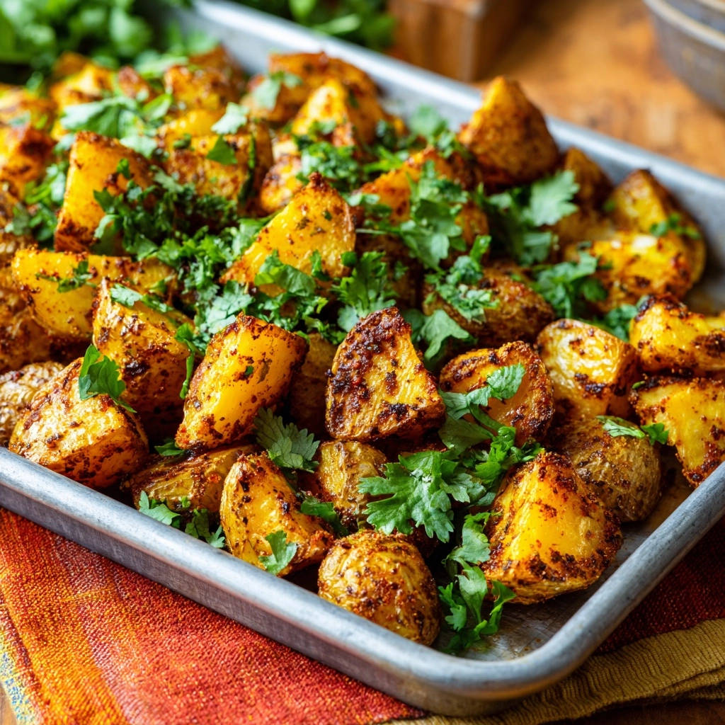 Knusprige Gewürz-Babykartoffeln