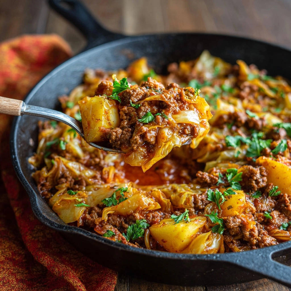 Deftiger Kohl-Hack-Topf