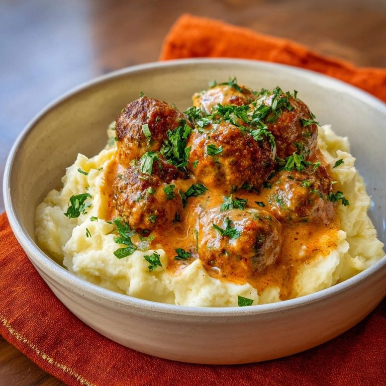 Cremige Hackbällchen mit Kartoffelpüree: So gelingen sie saftig & einfach