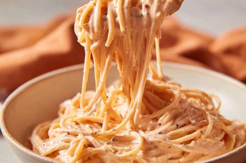 Cremige Tomaten-Sahne-Spaghetti