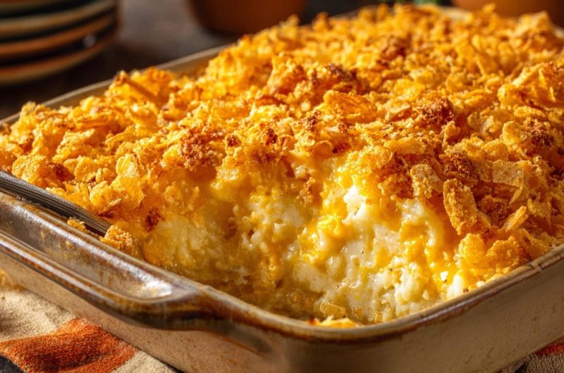 Cremiger Kartoffel-Käse-Auflauf