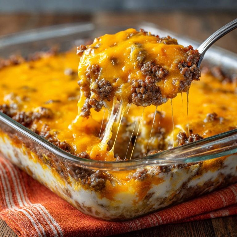Deftiger Käse-Hack-Auflauf: Nie wieder trockenes Hackfleisch!