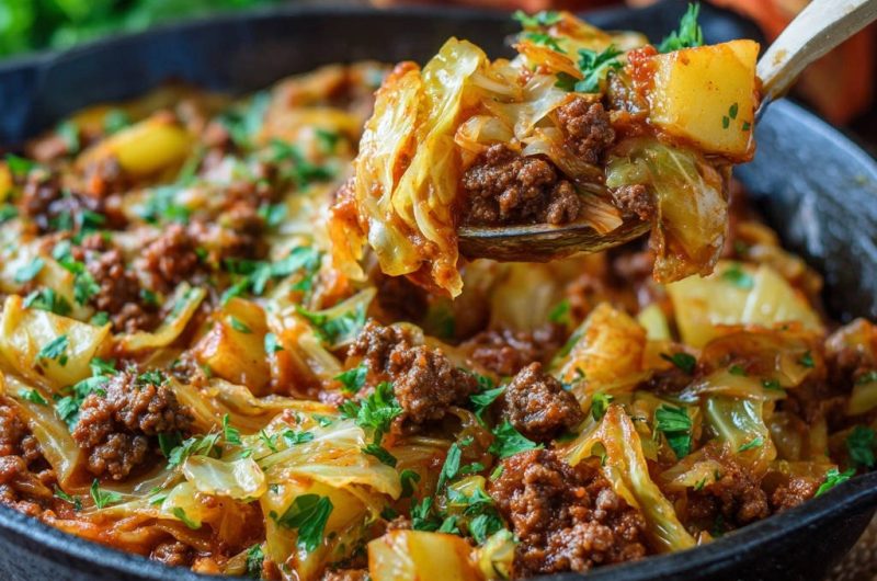 Deftiger Kohl-Hack-Topf