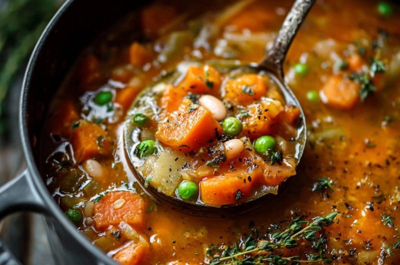 Herzhafte Gemüsesuppe