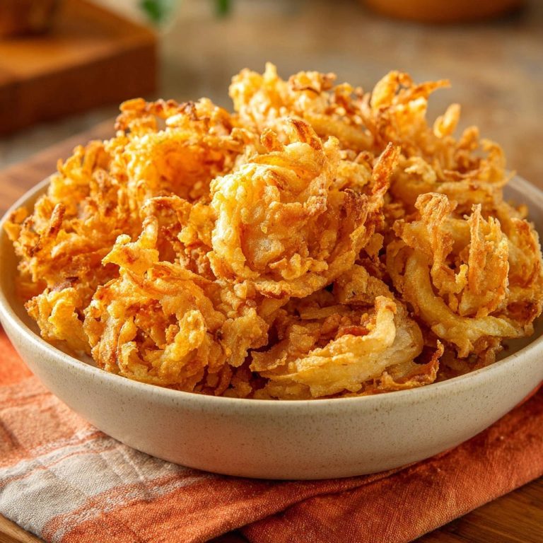 Knusprige Zwiebelringe: Das Geheimnis für dauerhaften Crunch