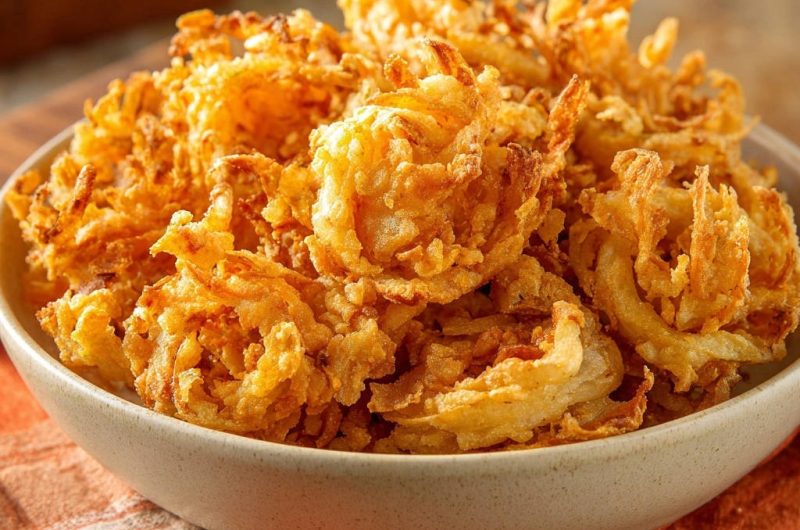 Knusprige Zwiebelringe