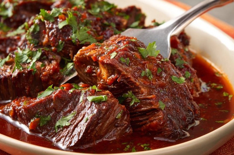 Kräftiges Rinderschmorgericht