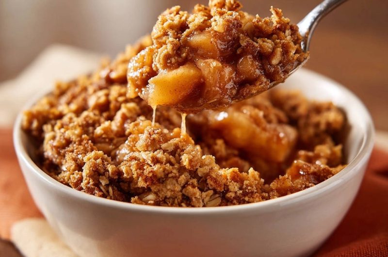 Mein unwiderstehlicher Apfel-Crumble