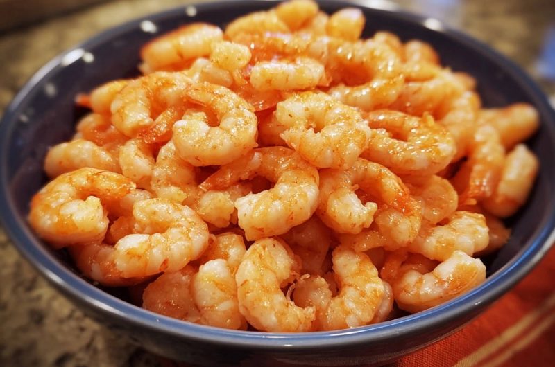 Saftige Knoblauch-Garnelen