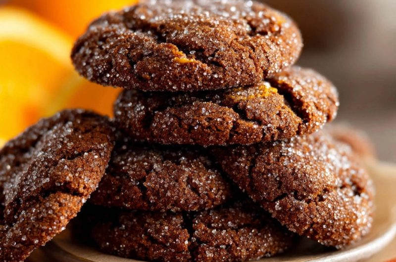 Saftige Orangen-Gewürzkekse