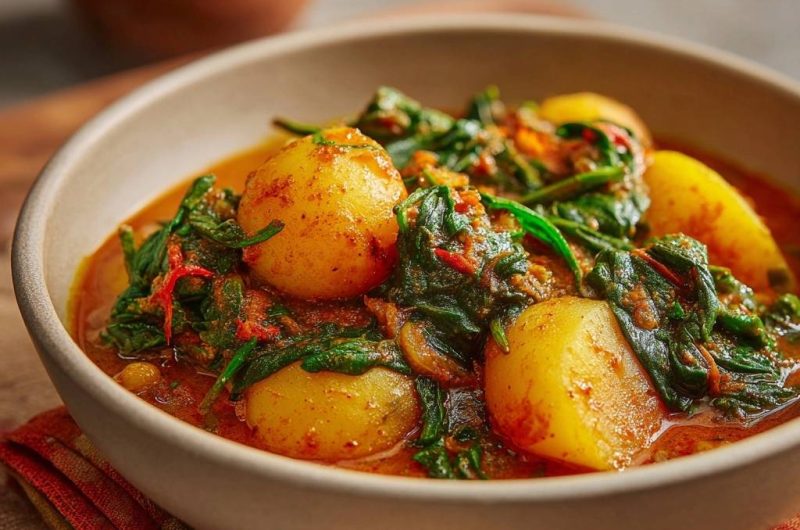 Aloo Palak – Kartoffel-Spinat-Curry