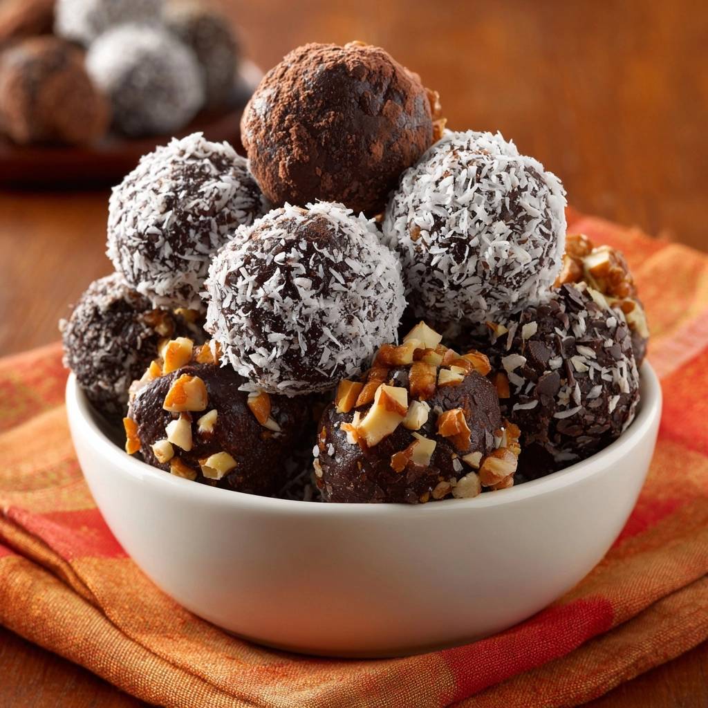Kokos-Nuss-Schoko-Trüffel