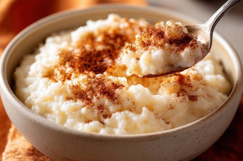 Cremiger Milchreis mit Zimt