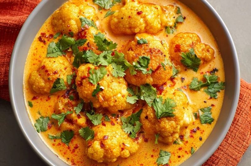 Cremiges Blumenkohl-Curry