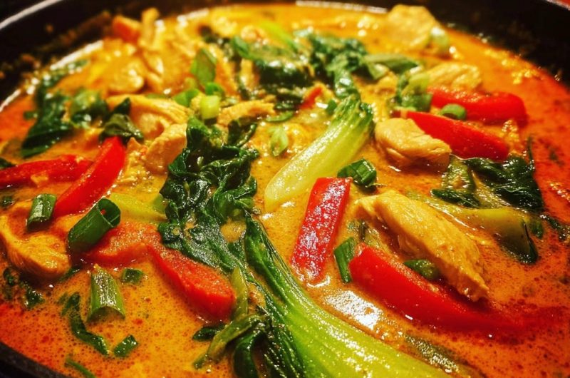 Cremiges Hähnchen-Kokos-Curry