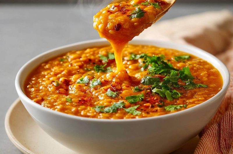 Cremiges Rotes Linsen-Dal