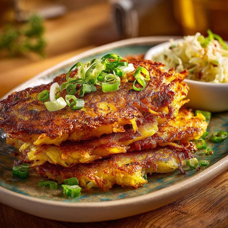 Goldene Kartoffelpuffer: Nie wieder wässrig oder matschig!