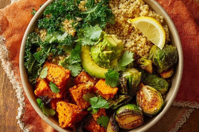 Herbstlicher Quinoa-Power-Bowl