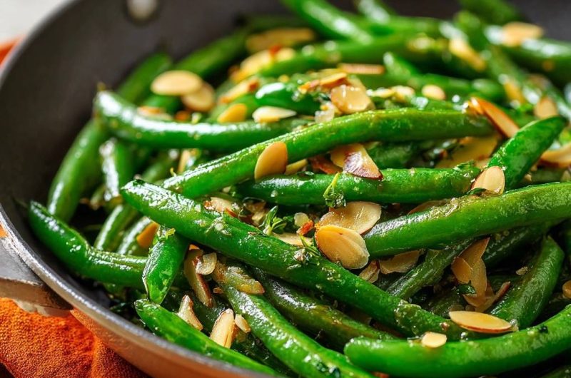 Knackige Grüne Bohnen mit Mandeln