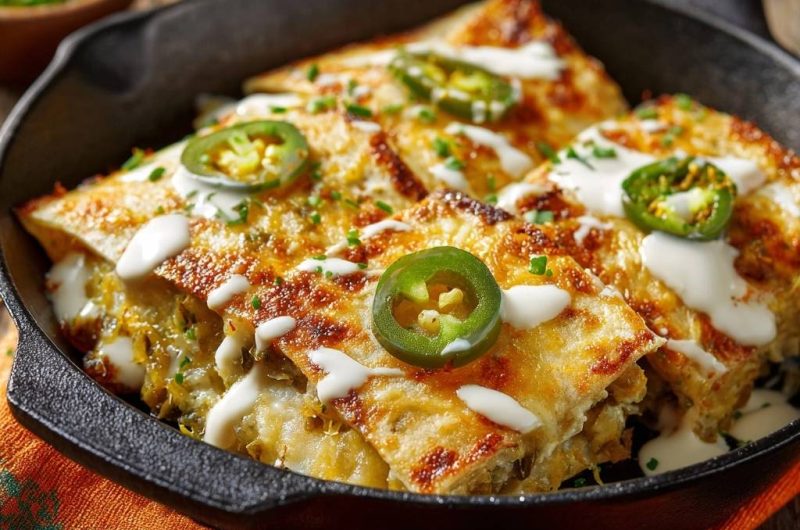 Knusprige Jalapeño-Enchiladas