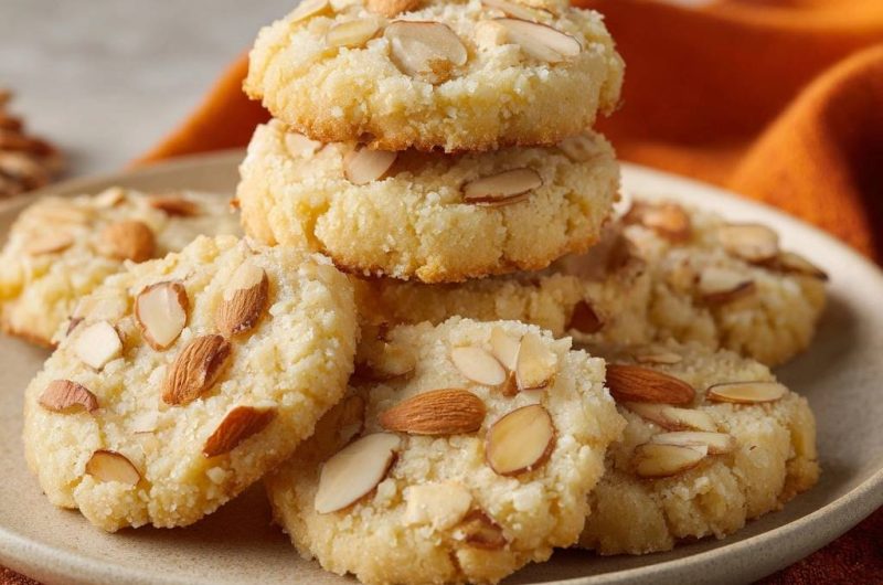 Knusprige Mandelkekse (Nie wieder weiche Kekse!)