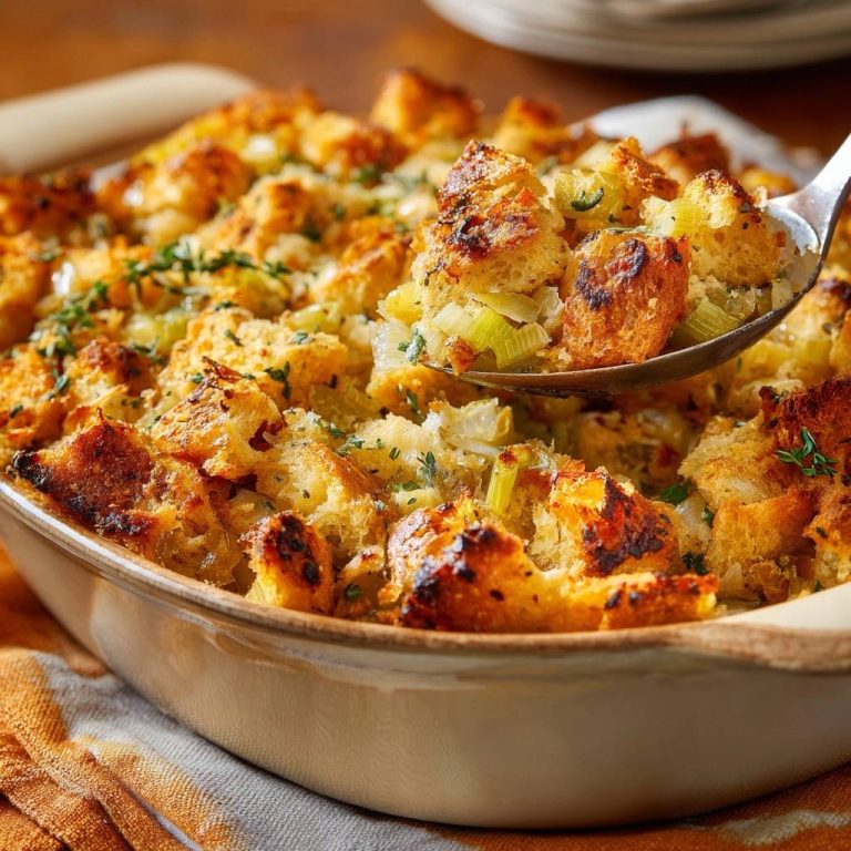 Knuspriger Lauch-Brot-Auflauf Rezept