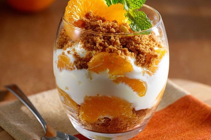 Orangen-Joghurt-Parfait (Nie wieder matschige Krümel!)