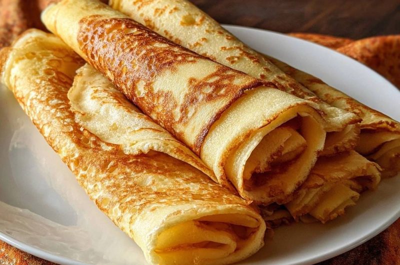 Perfekte Dünne Pfannkuchen