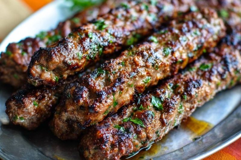 Saftige Adana Kebabs