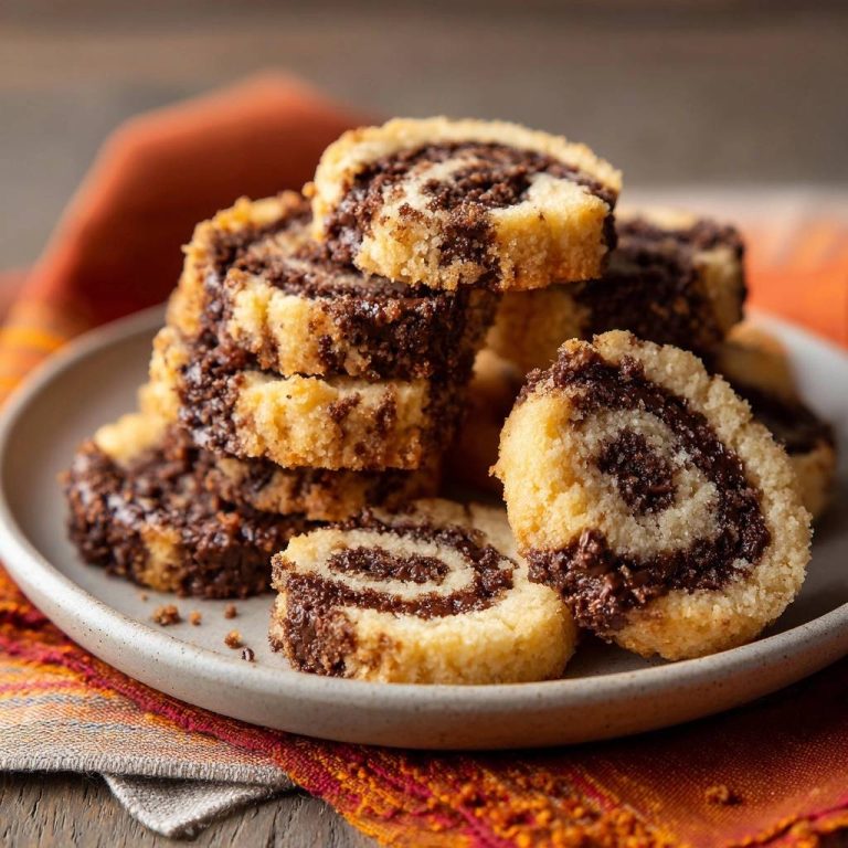 Schoko-Haselnuss-Spiralplätzchen (Nie wieder reißender Teig!)