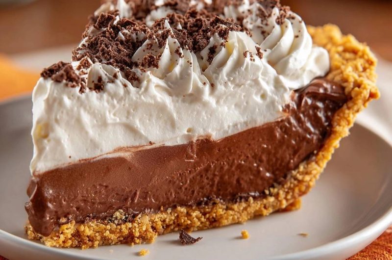 Schoko-Sahne-Pie (Nie wieder matschige Kruste!)