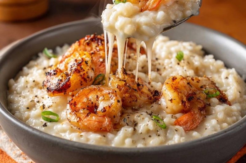 Garnelen-Risotto