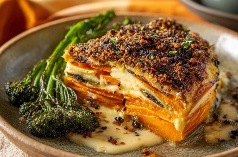 Süßkartoffel-Gratin