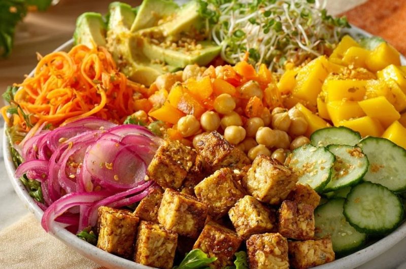 Tofu-Bowl