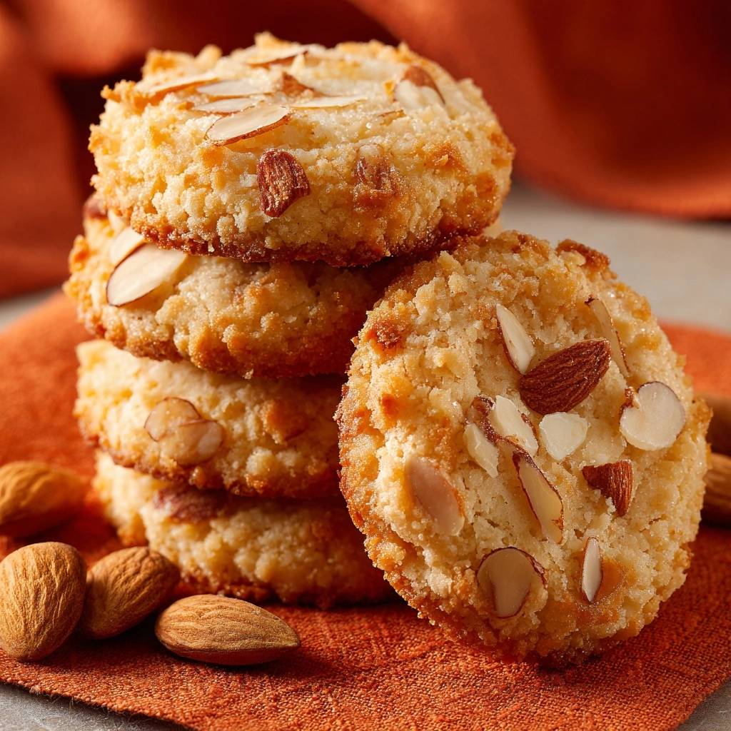 Mürbe Mandelschneekekse (Nie wieder flache Kekse!)